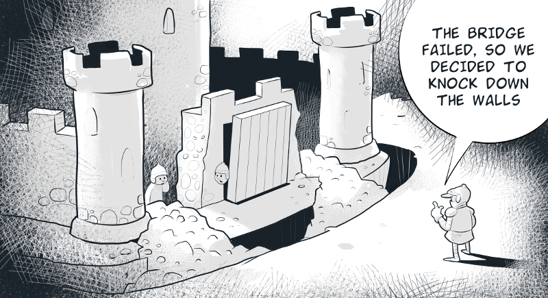 Castle illustration