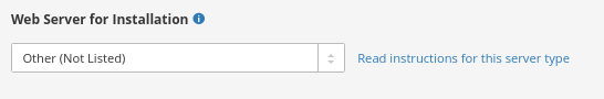 Set 'Other (Not Listed)'