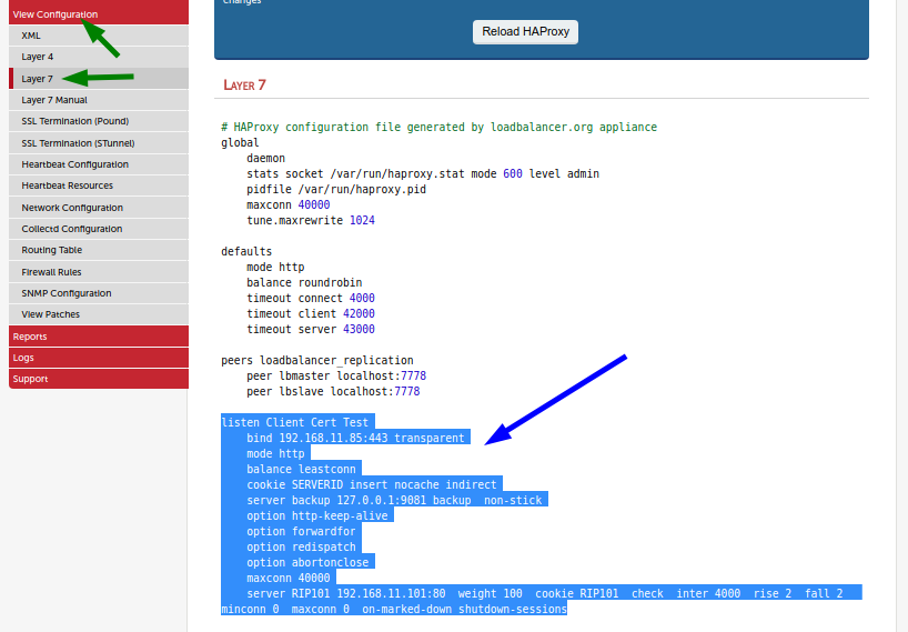 Copy HAPr0xy config to cliCopy HAPr0xy config to clipboard