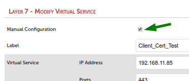Enable manual HAPr0xy configuration