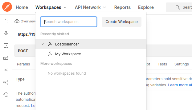 Workspaces Loadbalancer