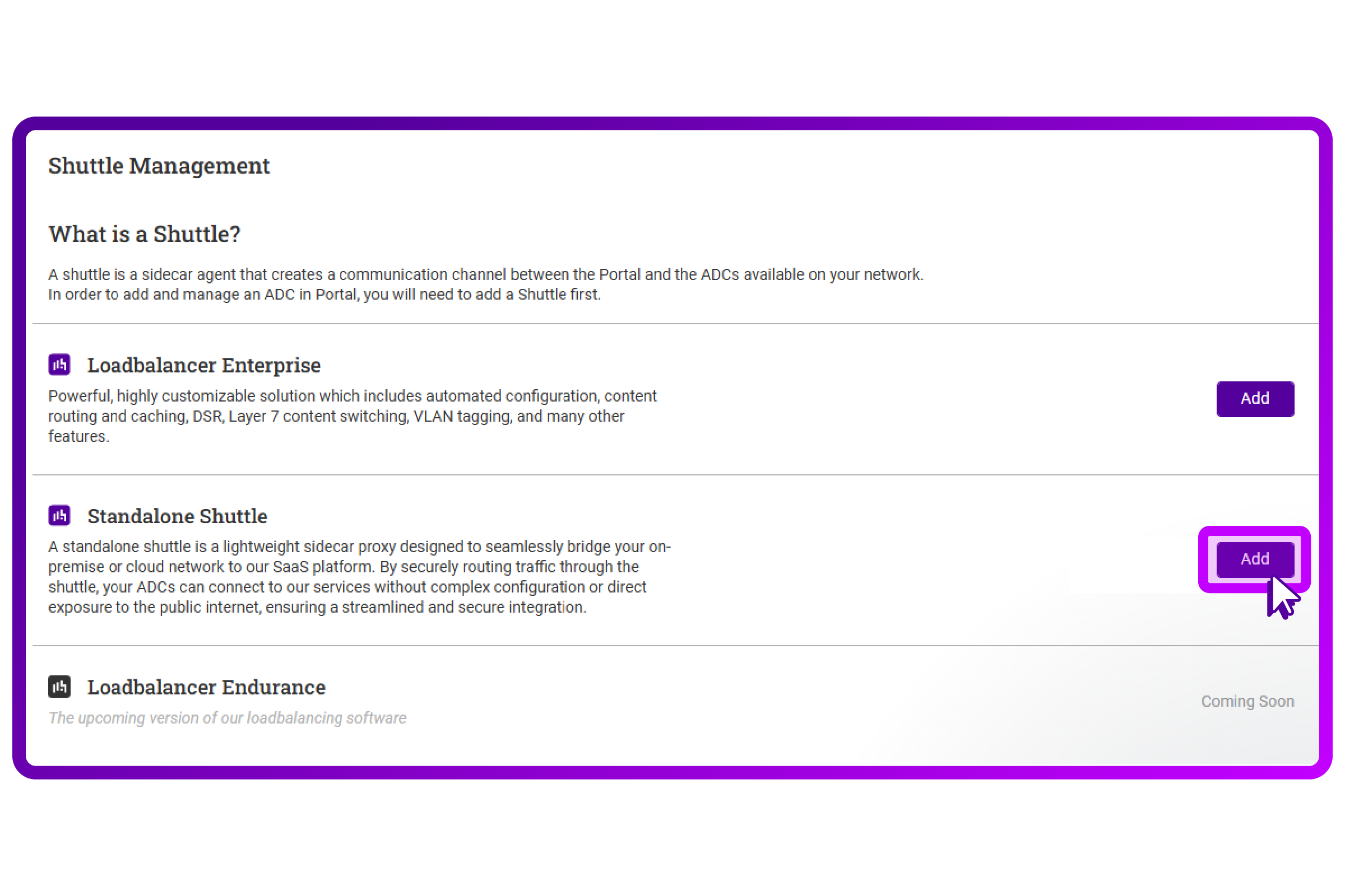 How to connect and manage a Citrix NetScaler in the Loadbalancer ADC Portal