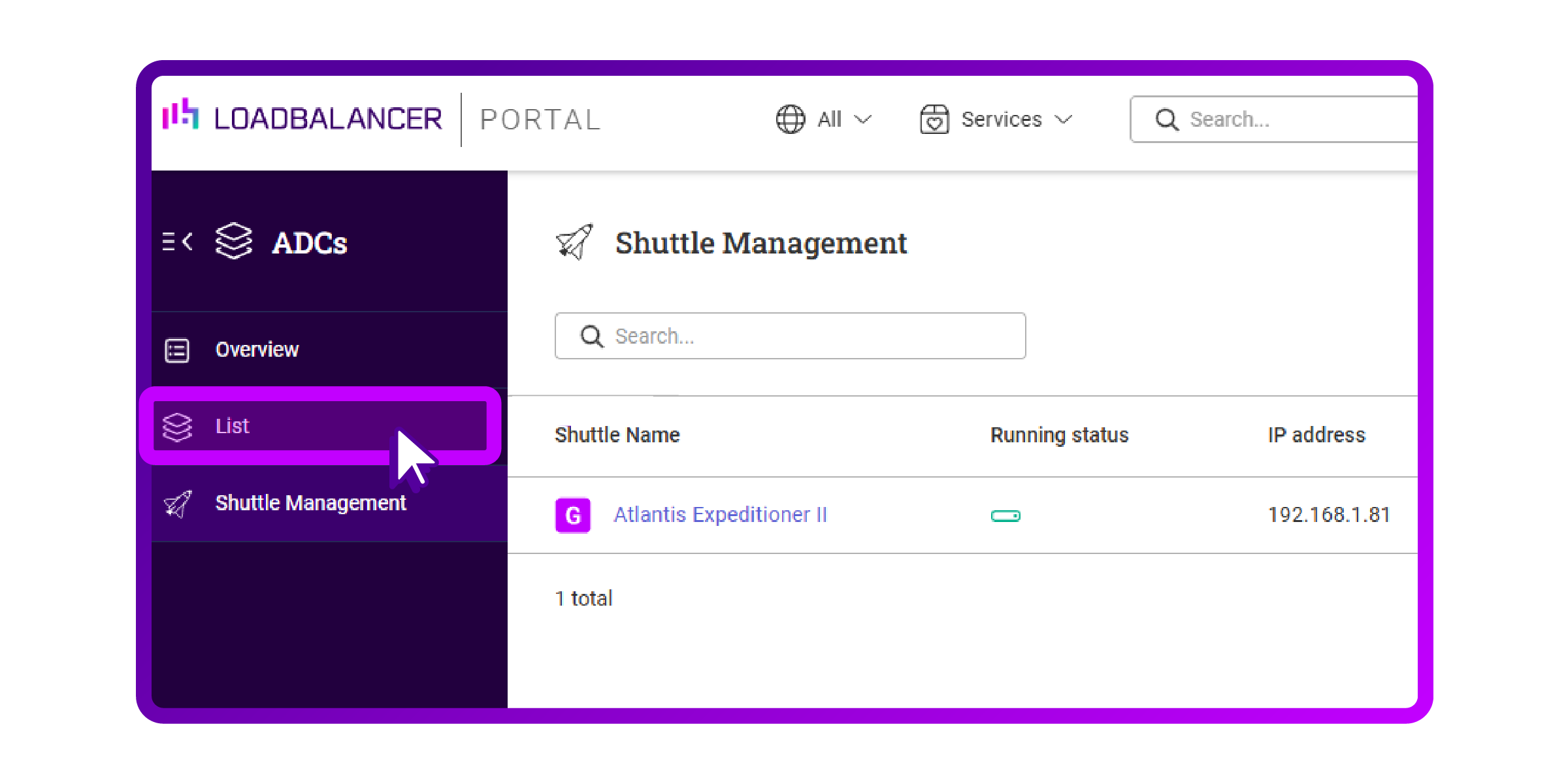 How to connect and manage a Citrix NetScaler in the Loadbalancer ADC Portal