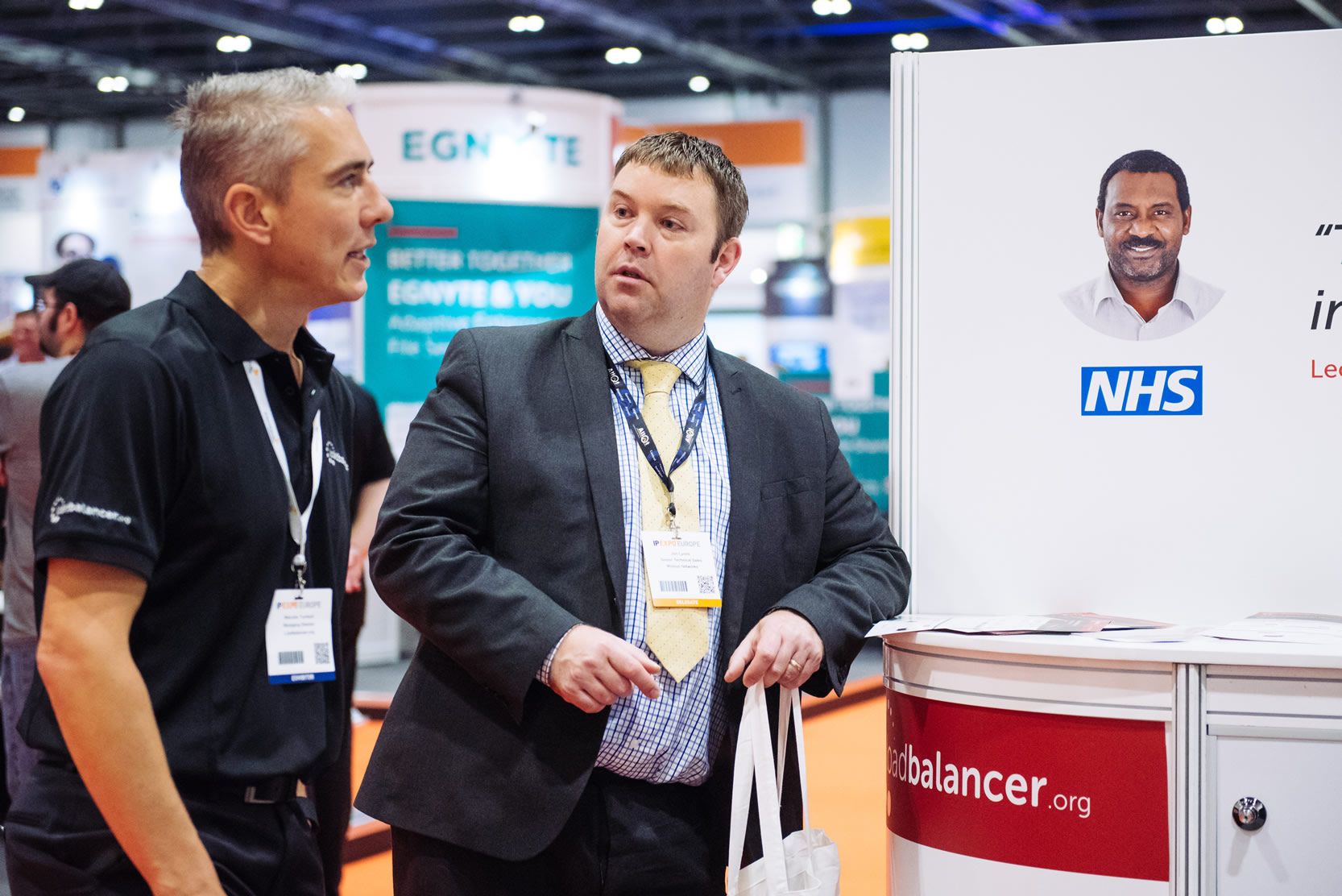 Loadbalancer.dk stand at IP EXPO Europe 2015