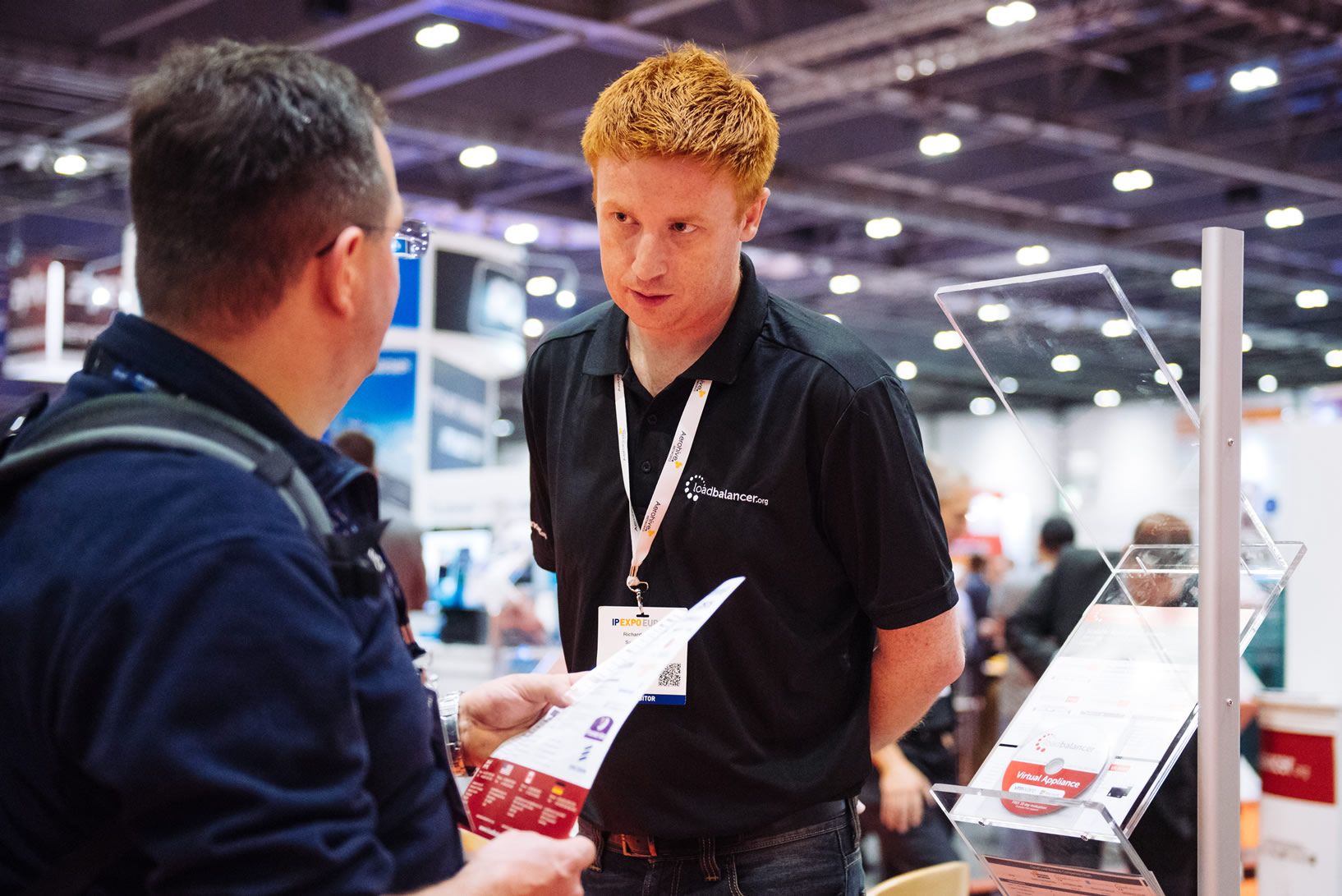 Loadbalancer.dk stand at IP EXPO Europe 2015