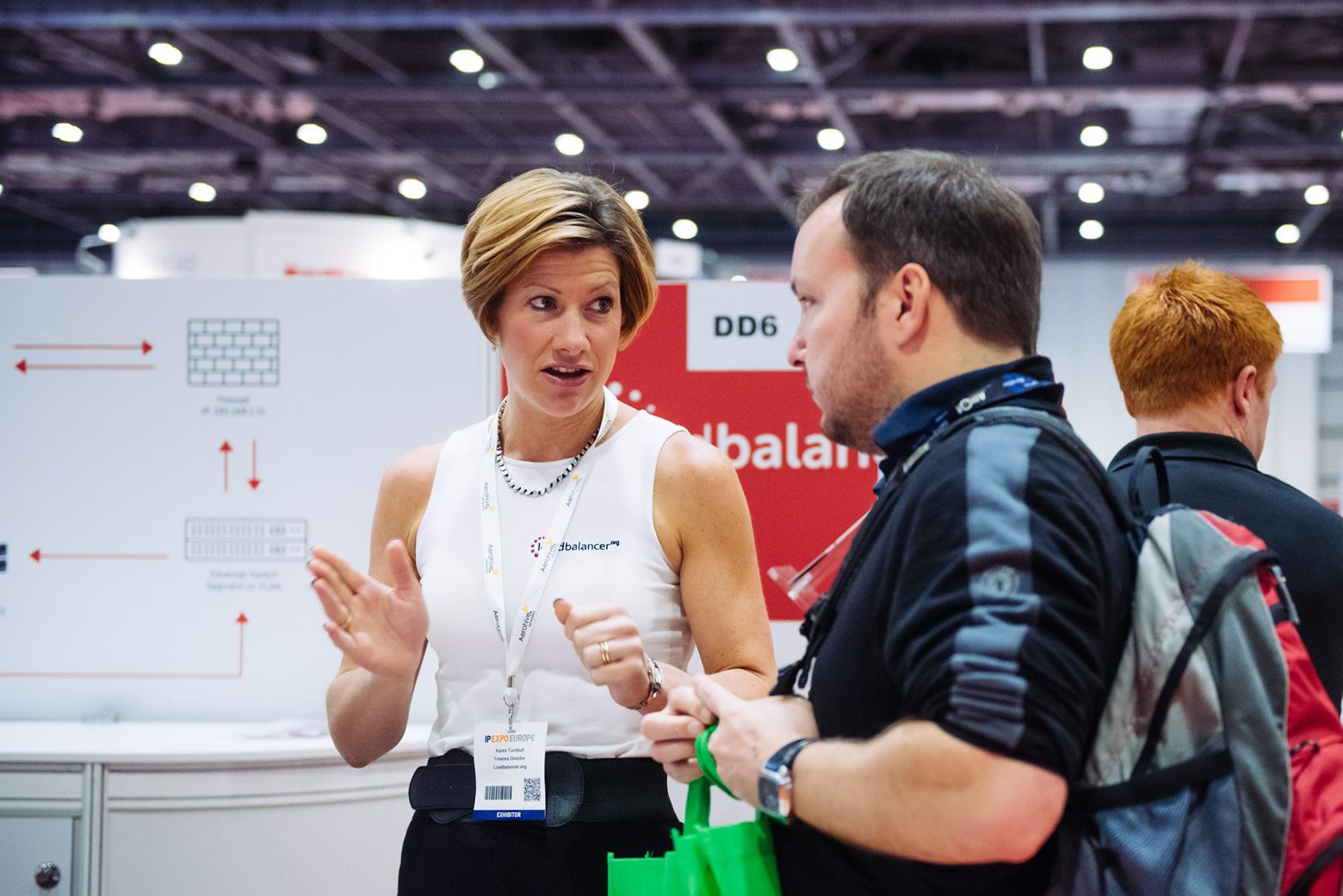 Loadbalancer.dk stand at IP EXPO Europe 2015