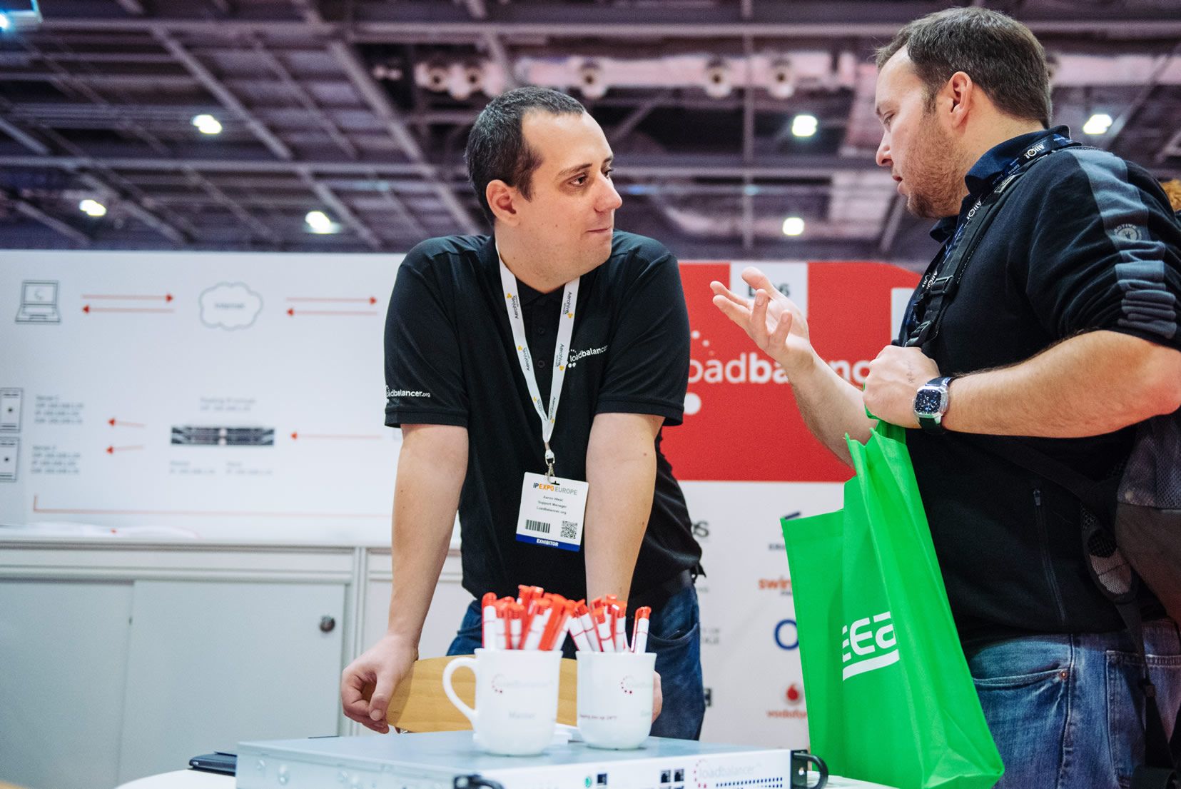 Loadbalancer.dk stand at IP EXPO Europe 2015