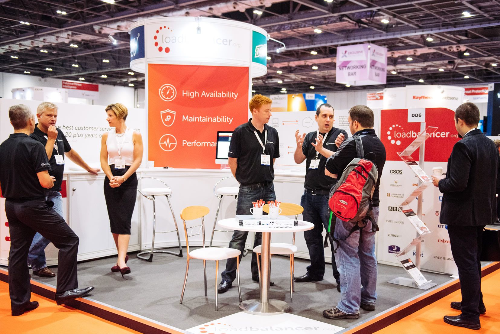Loadbalancer.dk stand at IP EXPO Europe 2015