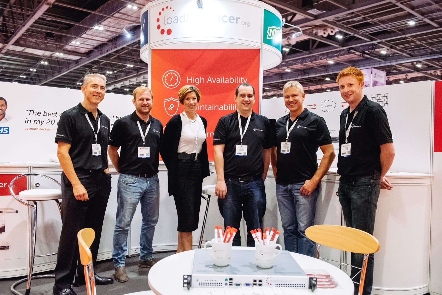 Loadbalancer.dk stand at IP EXPO Europe 2015
